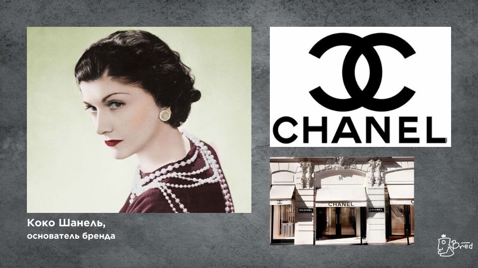 Популярные дизайны: логотип Шанель